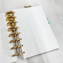 Load image into Gallery viewer, Lisa Love Studio - Planner Inserts - Half Letter LINED- Digital Download