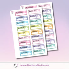 Load image into Gallery viewer, 0345 - Appointments - LLS x PSC
