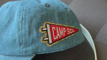 Load and play video in Gallery viewer, The Happy Camper Collection - Denim Baseball Cap
