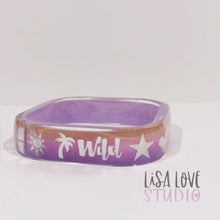 Load and play video in Gallery viewer, GO WILD 2022 - Square Bangle Bracelet
