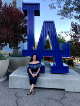 Load image into Gallery viewer, Ruffled Blouse and Matching Clutch
